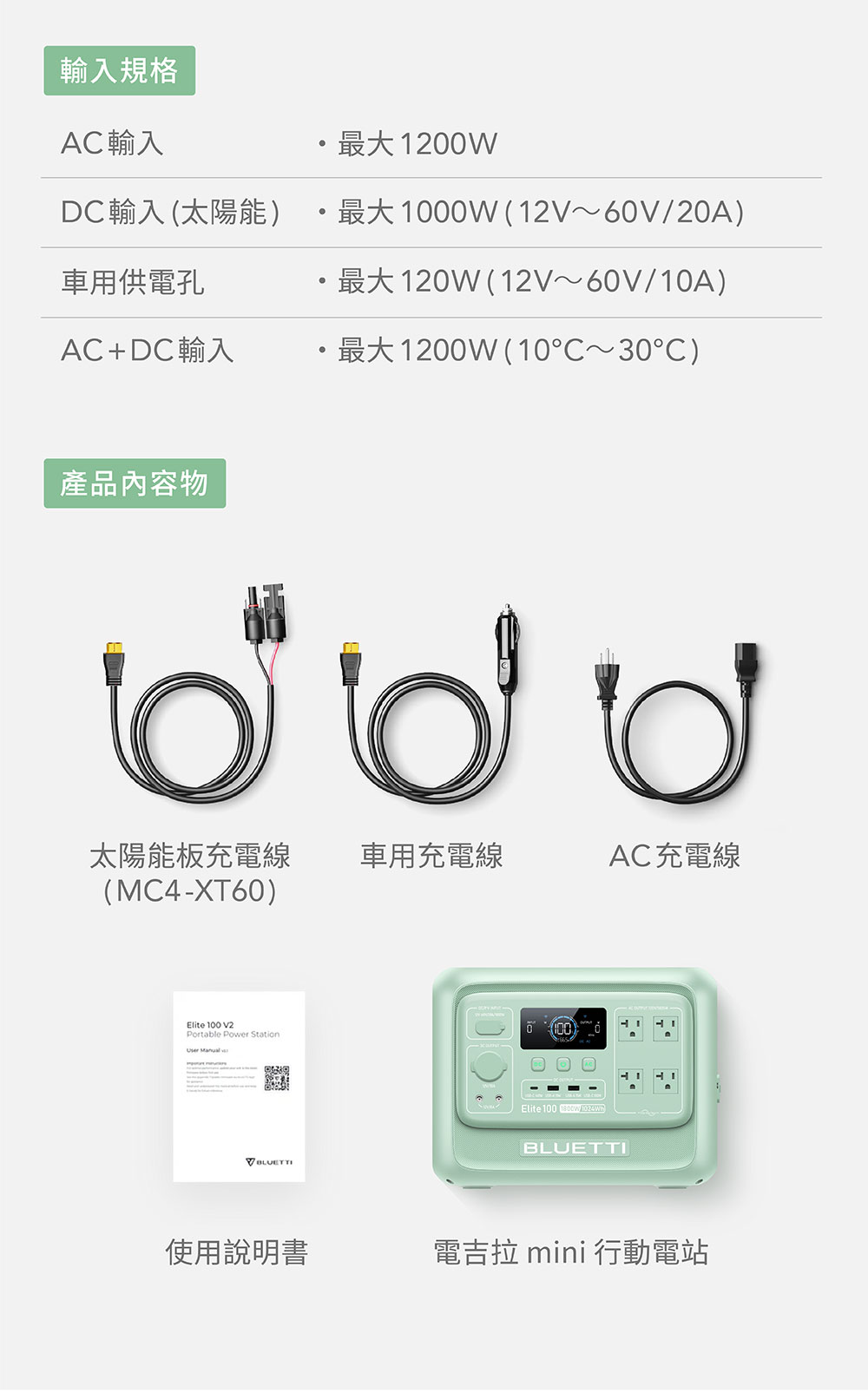 bluetti_1800W_電吉拉mini_儲能電源_募資